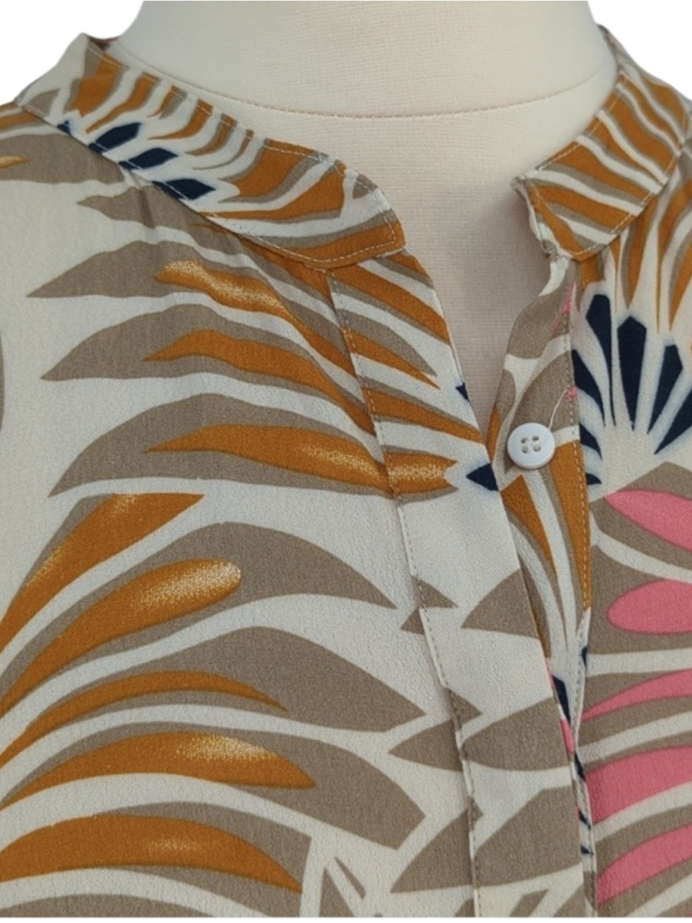 MARE MARE x ANTHROPOLOGIE Lynda Boho Long Sleeve Maxi Dress in Pink/Gold Size S - Picture 7 of 12